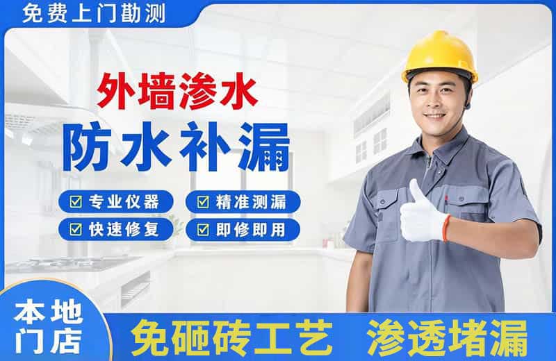 城西外墙渗水维修